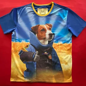 Футболки с полной запечаткой: Пес Патрон ВСУ